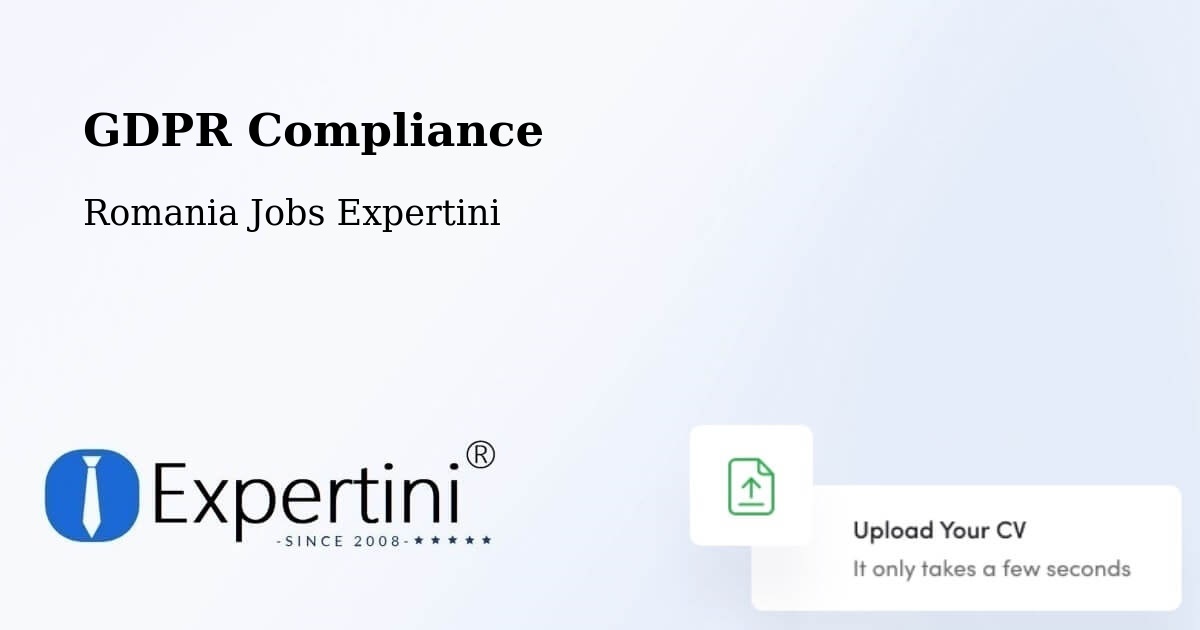 EU GDPR Compliance Statement – Oraş Fãget - Romania Jobs Expertini