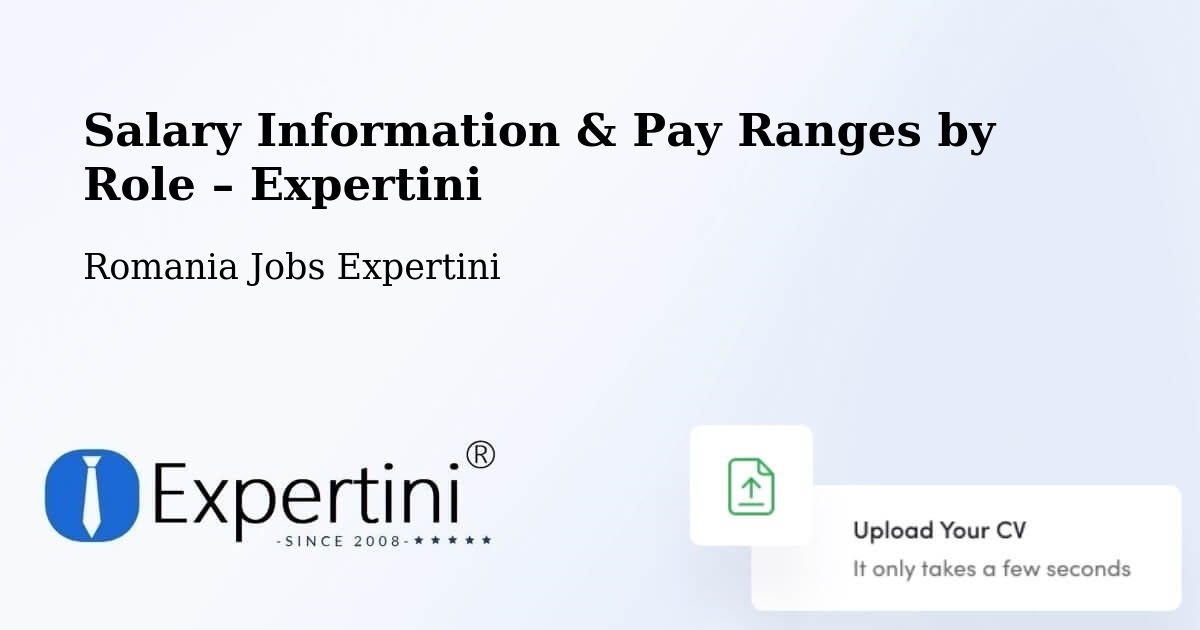 Salary Information & Pay Ranges – Oraş Fãget - Oraş Fãget, Romania Jobs Expertini